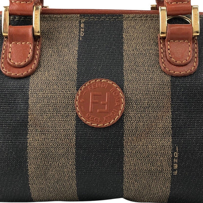 FENDI Pecan Two-way Small Boston bag Shoulder bag Brown Vintage xg8eaz