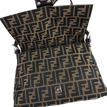 FENDI Zucca Shoulder bag Brown Vintage uipu4g