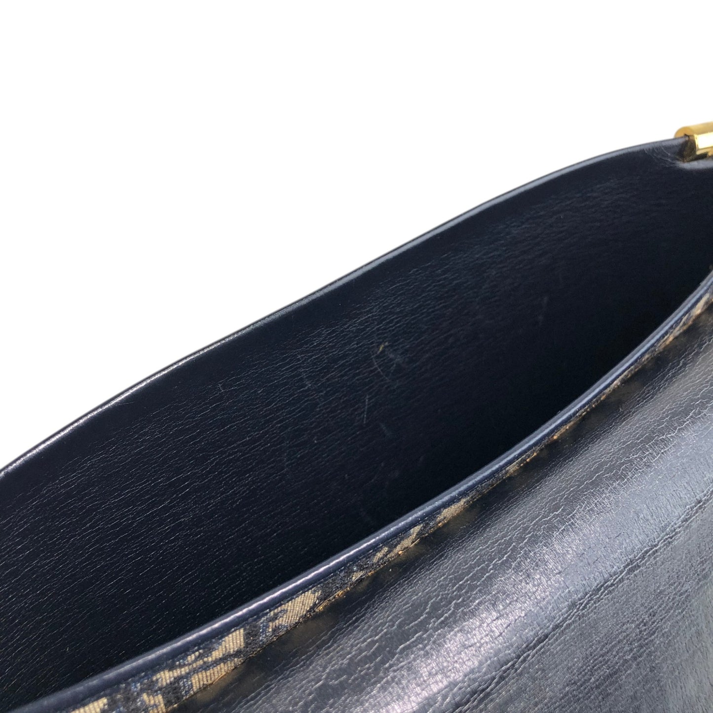 Christian Dior Trotter Shoulder bag Navy Vintage 2xwr2a