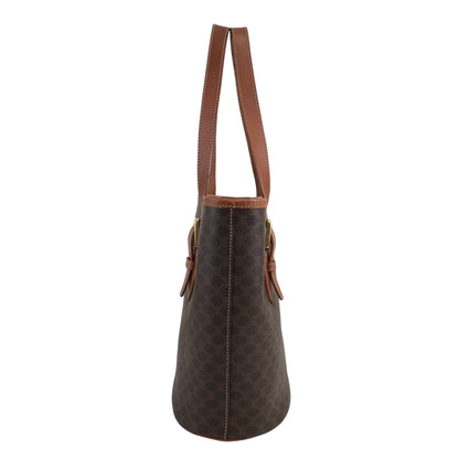 CELINE Macadam Shoulder bag Totebag Brown Vintage pdwx3g