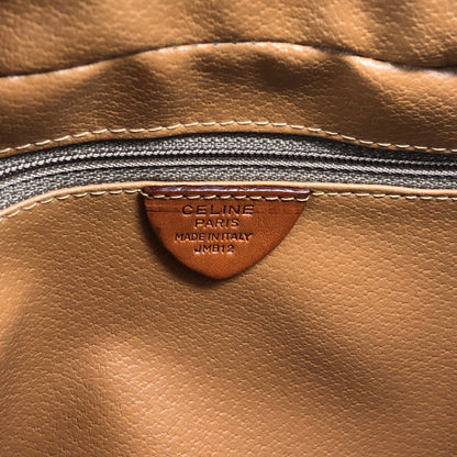 CELINE Macadam Shoulder bag Brown Vintage 6yth7d