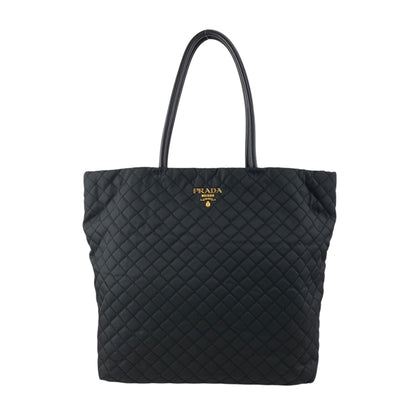 PRADA Logo Totebag Black Vintage eg4mx4