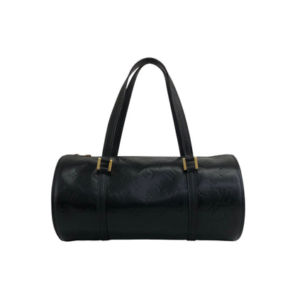 LOUIS VUITTON Handbag Totebag Black Vintage tesgbf