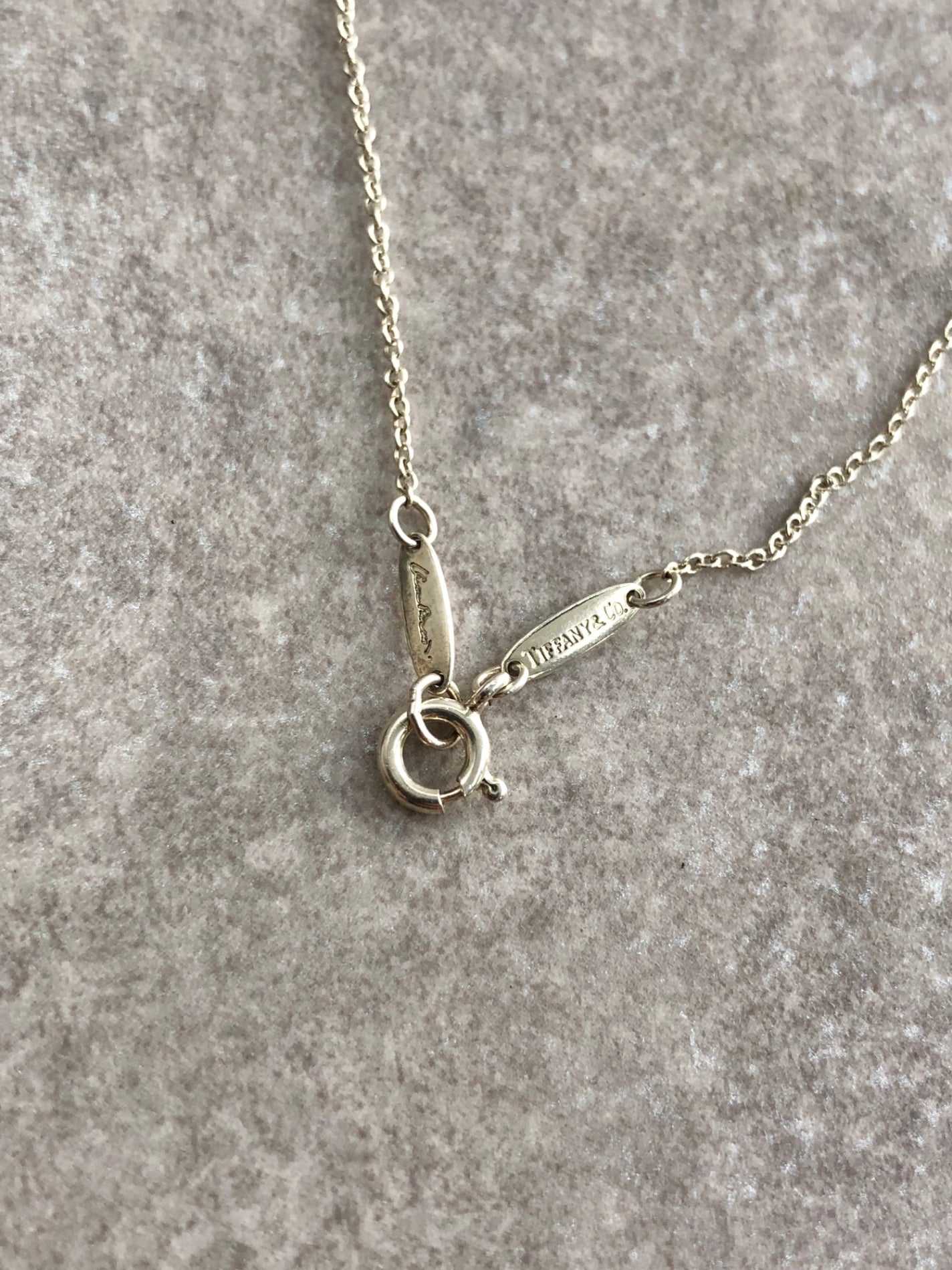 Tiffany & Co. Cross Necklace Silver Vintage 3xxk24