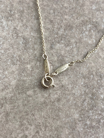 Tiffany & Co. Cross Necklace Silver Vintage 3xxk24