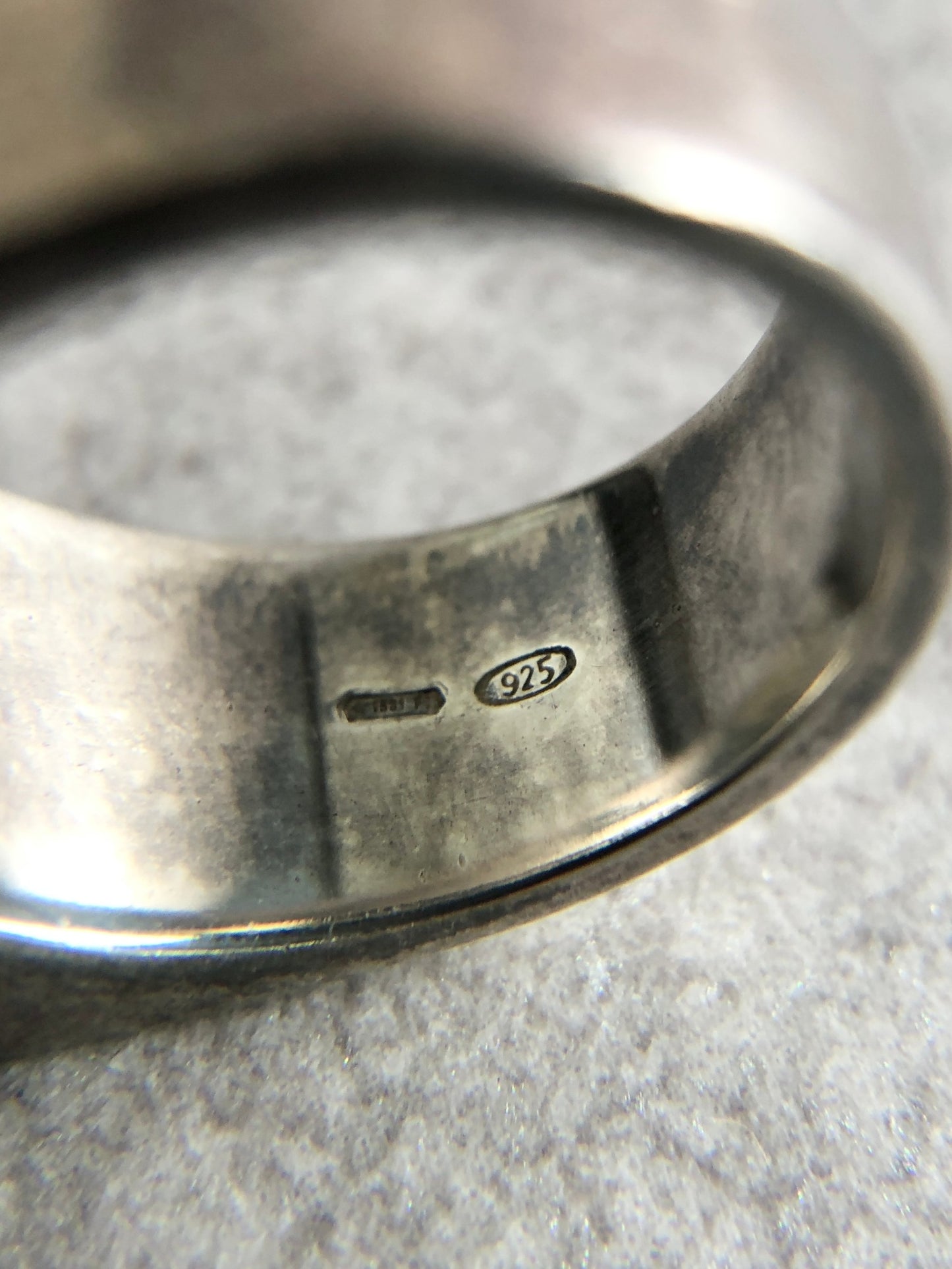 GUCCI G Motif  Ring Silver Vintage u4atsw