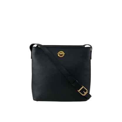 CELINE Toggle Clasp Shoulder bag Black Vintage agj7jw