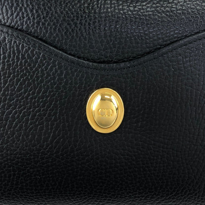Christian Dior CD Logo Shoulder bag Black Vintage jrz6fp