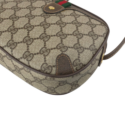 GUCCI Sherry Line Shoulder bag Brown Vintage jvfkhp