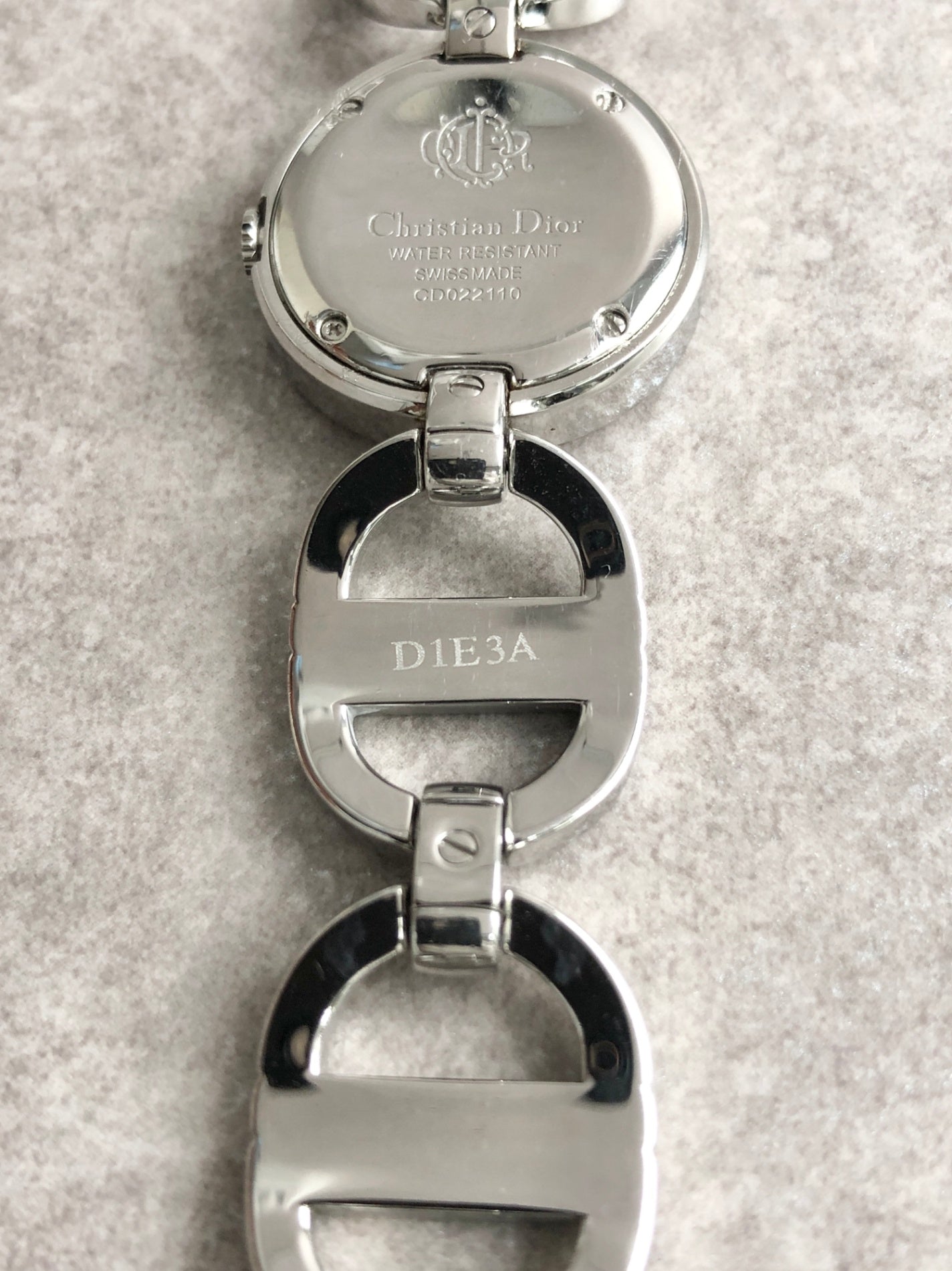 Christian Dior Watch Silver CD022110 Vintage e4madz