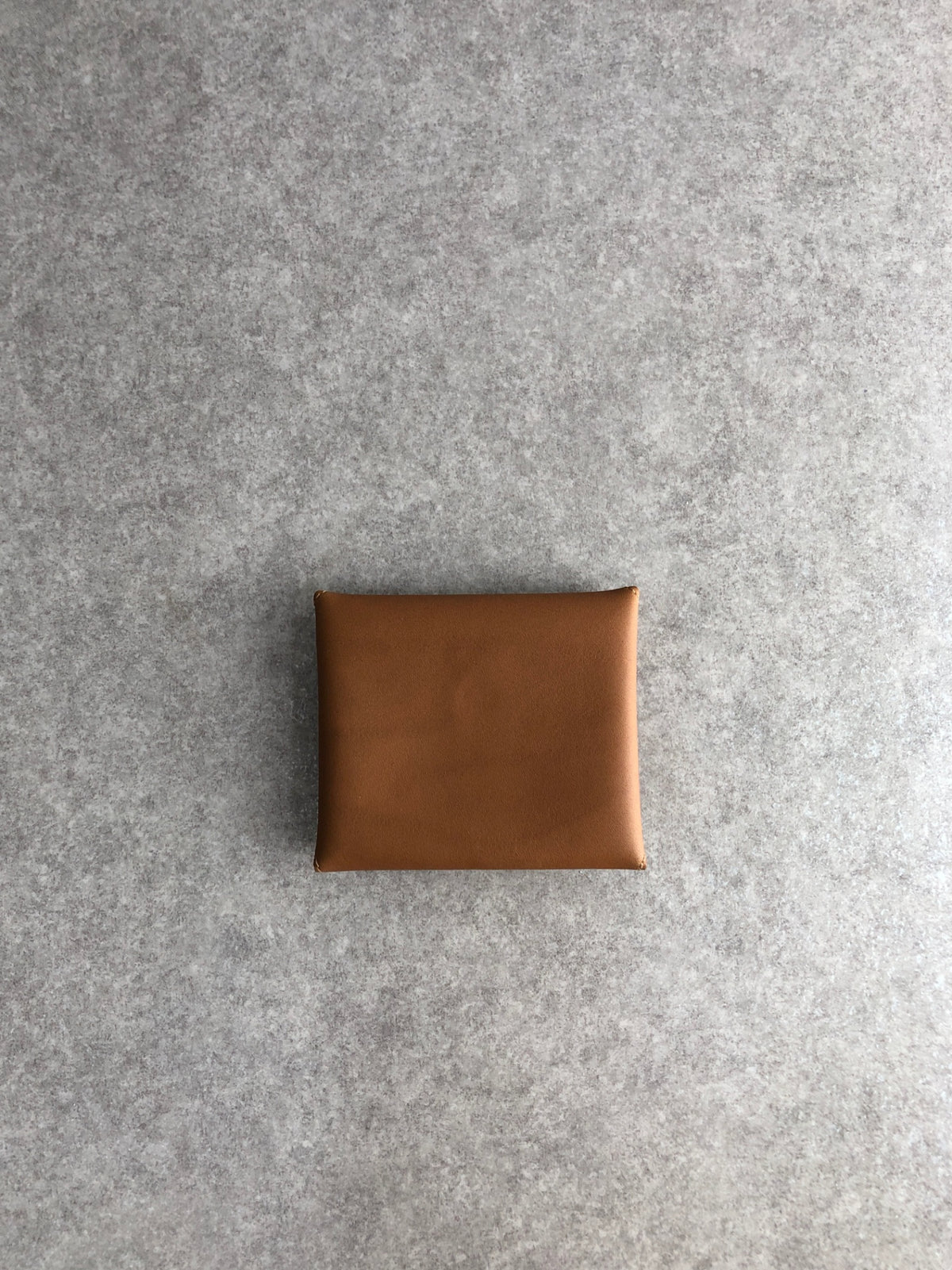 GUCCI Logo Embossed Coin Purse Brown Vintage 5suiaw