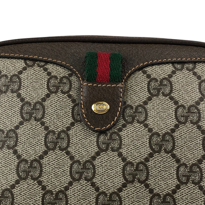 GUCCI Sherry Line Shoulder bag Brown Vintage jvfkhp