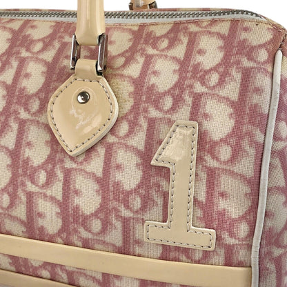 Christian Dior Trotter 手提包 波士頓包 粉紅色 復古 hamzbz