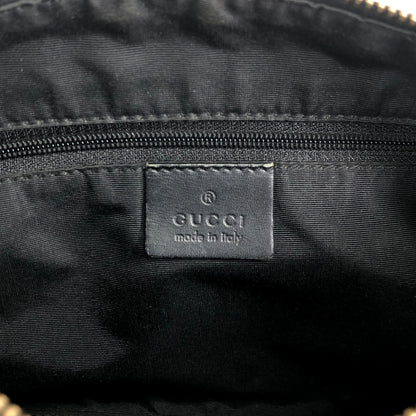 GUCCI GG Canvas Shoulder bag Black Vintage d88h44