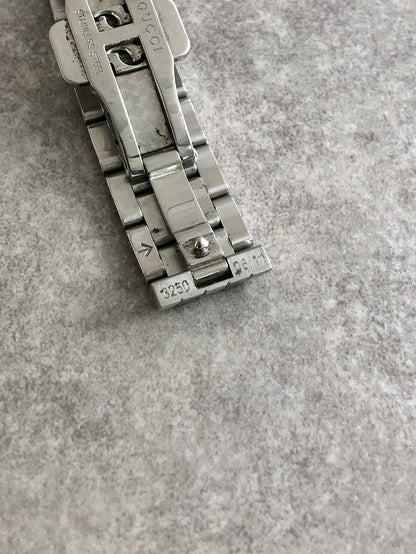 GUCCI Watch Black×Silver Vintage 5500L jbxibh