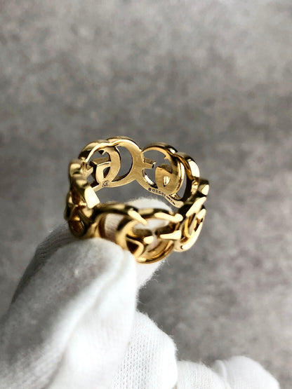 GUCCI Ring Gold Vintage berecx
