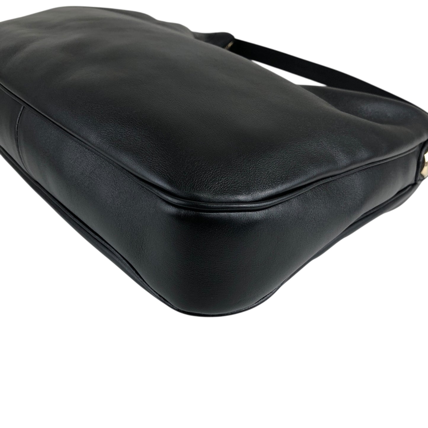 GUCCI Shoulder bag Hobobag Black Vintage 532brj