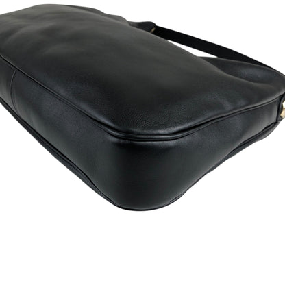 GUCCI Shoulder bag Hobobag Black Vintage 532brj