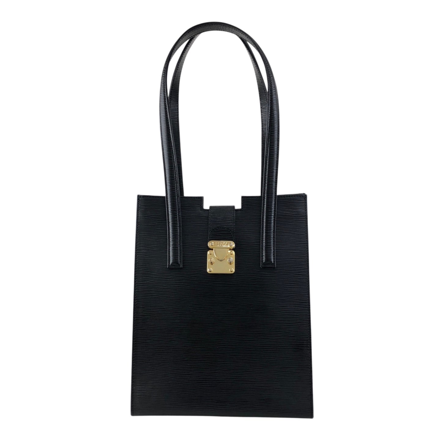 FENDI Lock Totebag Black Vintage uvsij7