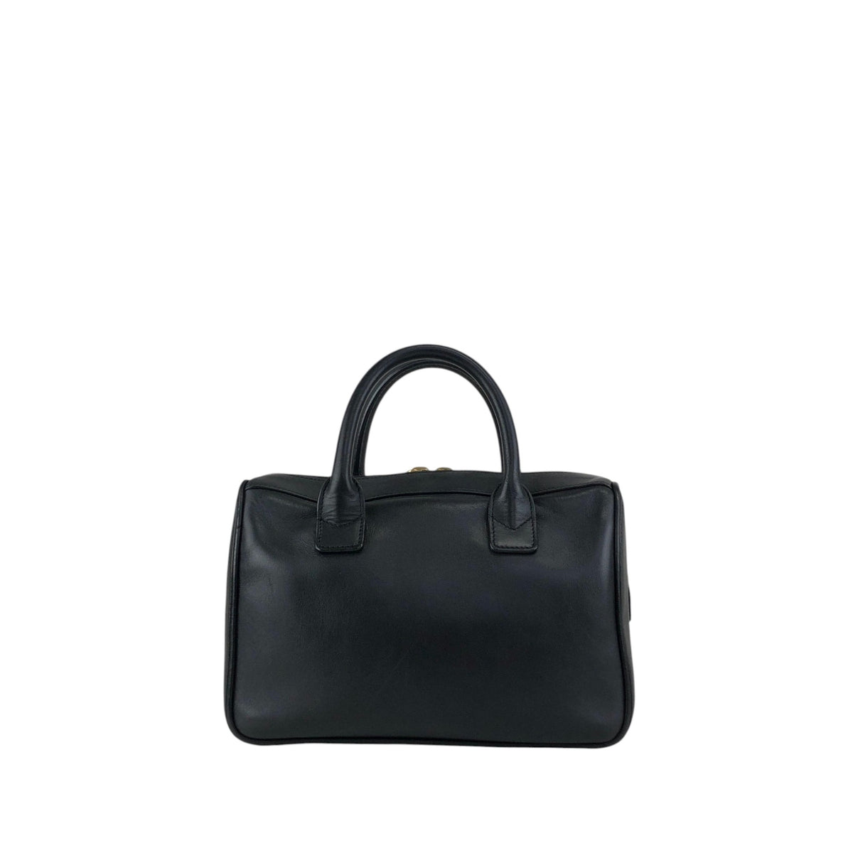 Yves Saint Laurent Two-way Handbag Shoulder bag Black Vintage 5fmarg