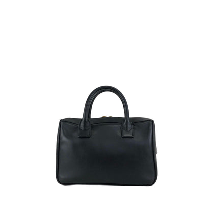 Yves Saint Laurent Two-way Handbag Shoulder bag Black Vintage 5fmarg