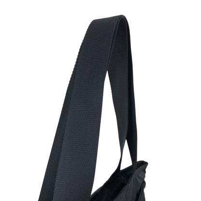 PRADA Tessuto Triangle Logo Totebag Black Vintage gc7j3j