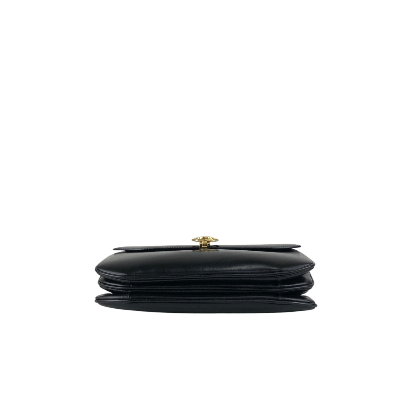 CELINE Blason Shoulder bag Black Vintage ad7eeu