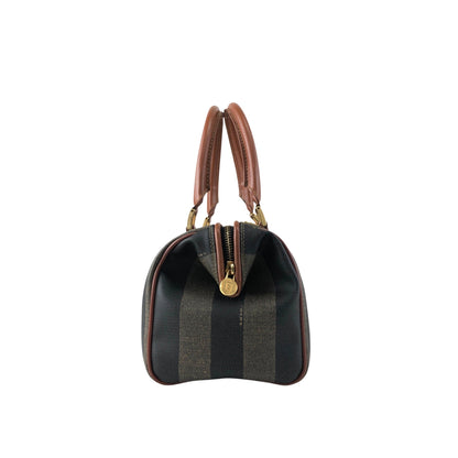 FENDI Pecan Two-way Small Boston bag Shoulder bag Brown Vintage bcg8zs