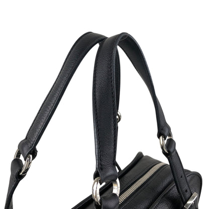 LOEWE Anagram Small Boston bag Handbag Black Vintage ebimhj