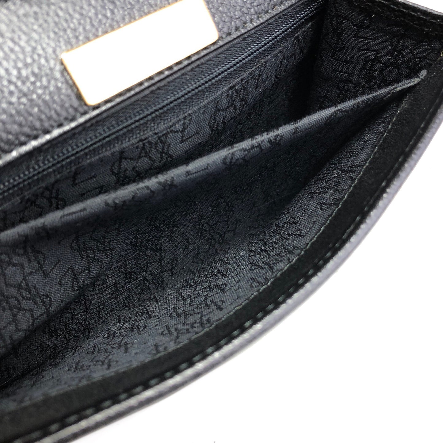Yves Saint Laurent YSL Logo Shoulder bag Black Vintage hmype4