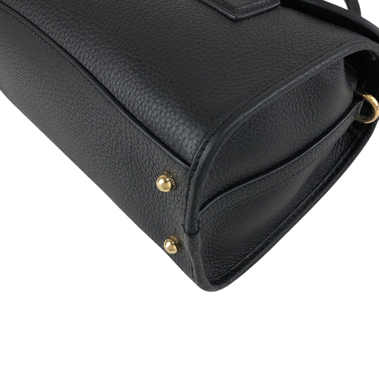 LOEWE Anagram Turn Lock Two-way Small Boston bag Shoulder bag Black Vintage v54wyi