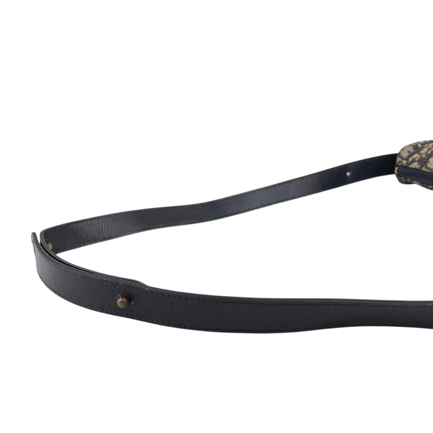 Christian Dior Trotter Shoulder bag Navy Vintage csrvwp