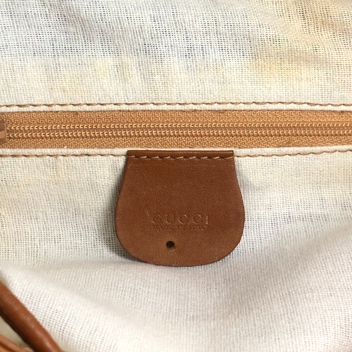 GUCCI Sherry Line Backpack Brown Vintage bedbja