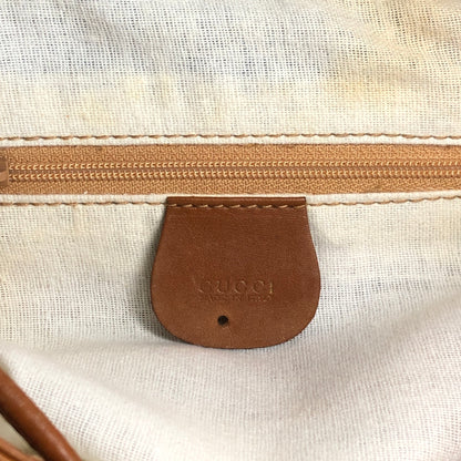 GUCCI Sherry Line Backpack Brown Vintage bedbja