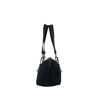 Yves Saint Laurent YSL Logo Handbag Black Vintage p825h3
