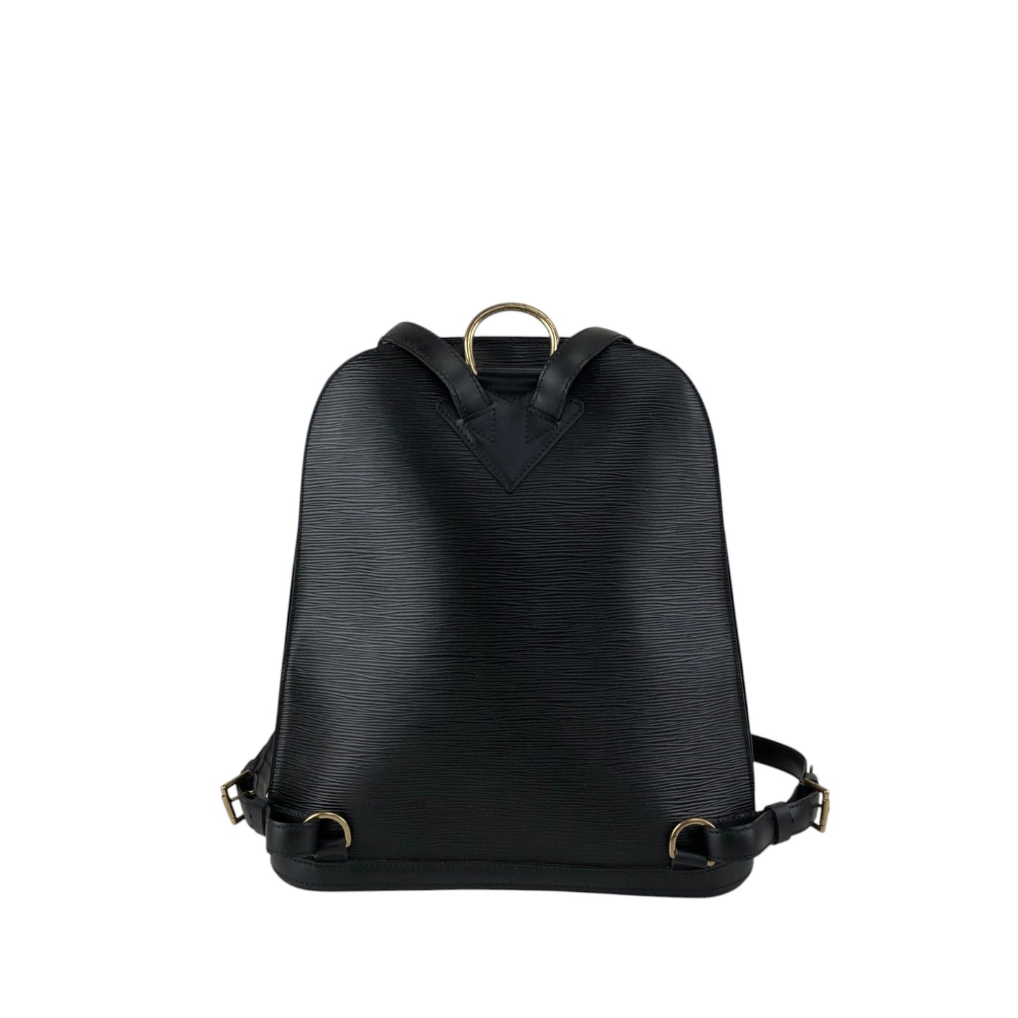 LOUIS VUITTON Epi Backpack Black M52292 Vintage e4pycu