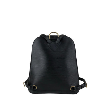 LOUIS VUITTON Epi Backpack Black M52292 Vintage e4pycu
