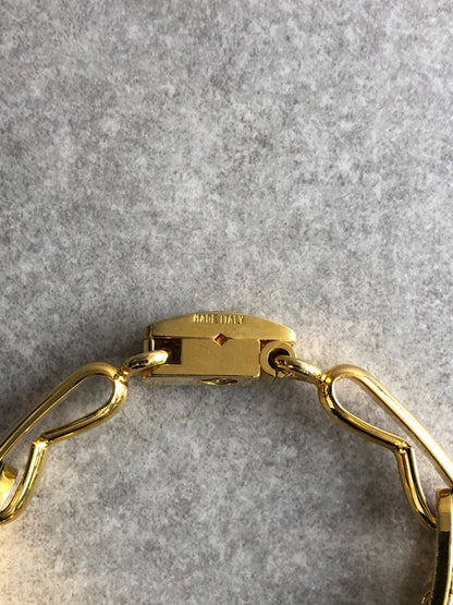 CELINE Blason Bracelet Gold Vintage smvanf