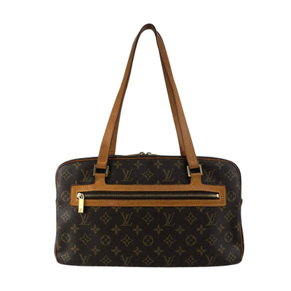 LOUIS VUITTON Monogram Totebag Brown Vintage su5r5b