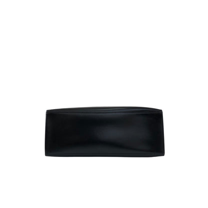 LOEWE Logo Two-way Handbag Shoulder bag Black Vintage 588t4s