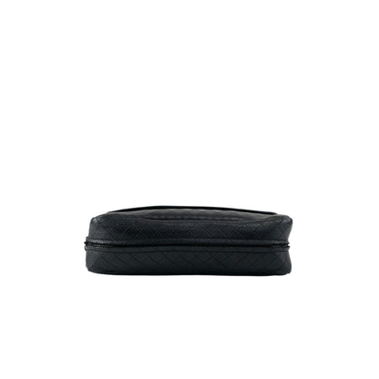 Bottega Veneta Intrecciato Chain Shoulder bag Black Vintage kgc2x6