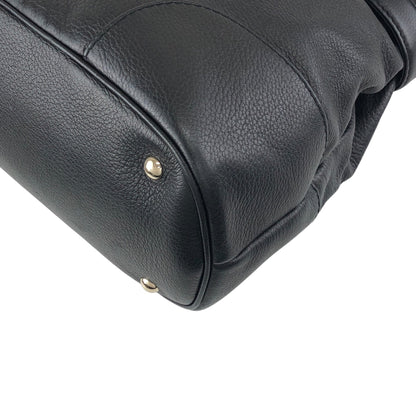 GUCCI Horse Bit Handbag Black 269943 Vintage wj5bxw