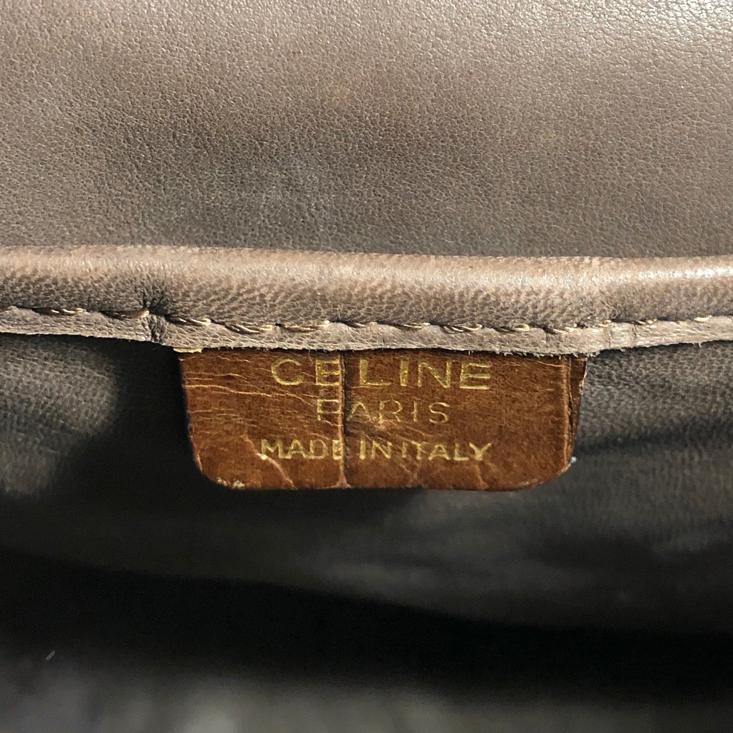 CELINE Backpack Brown Vintage vknxcp