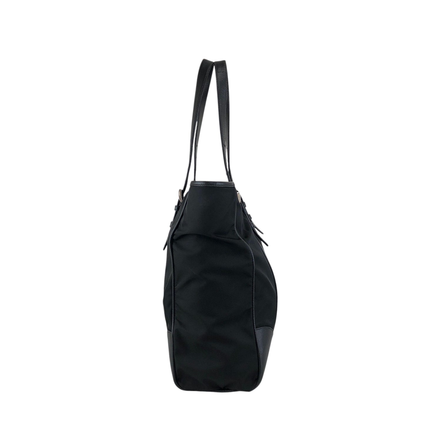 PRADA Tessuto Triangle Logo Totebag Black Vintage ivus2k