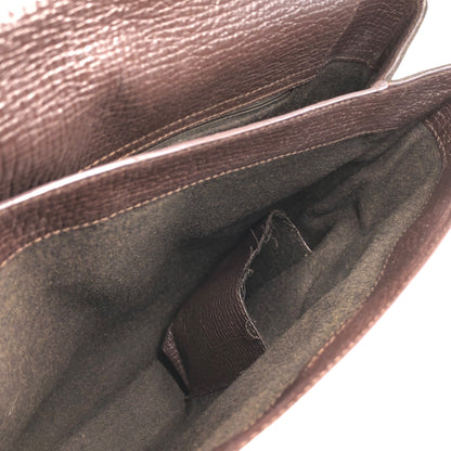 LOEWE Logo Embossed Handbag Brown Vintage zfvfp7