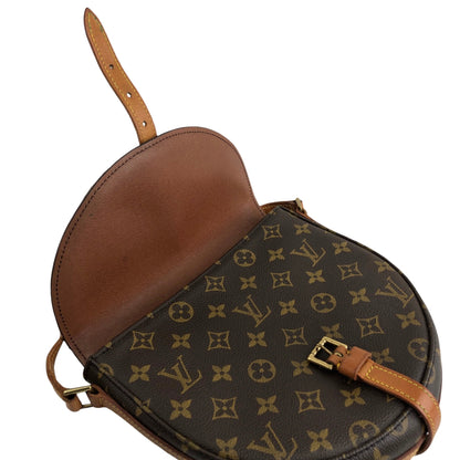 LOUIS VUITTON Monogram Shoulder bag Brown Vintage vdwefs