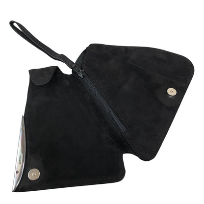 LOEWE Logo Handbag Black Vintage vfx75i