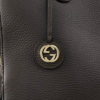 GUCCI Interlocking Two-way Handbag Shoulder bag Brown Vintage 8v35mj
