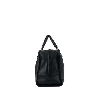 LOEWE Amazona36 Anagram Small Boston bag Handbag Black Vintage gc7zrx