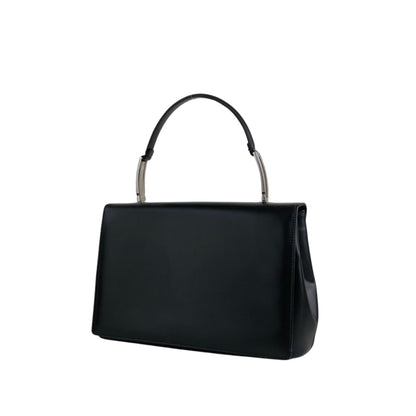 Salvatore Ferragamo Top Handle Handbag Black Vintage sca6k6